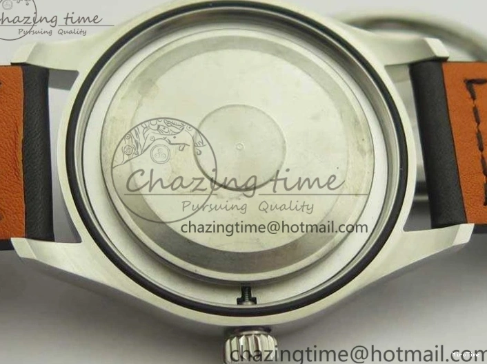 MIROTIME 0309 SoftTouch Mark XVIII Le Petit Prince IW327001 SS MKS 1:1 Best Edition Black Dial On Leather Strap MIYOTA9015 V 7216